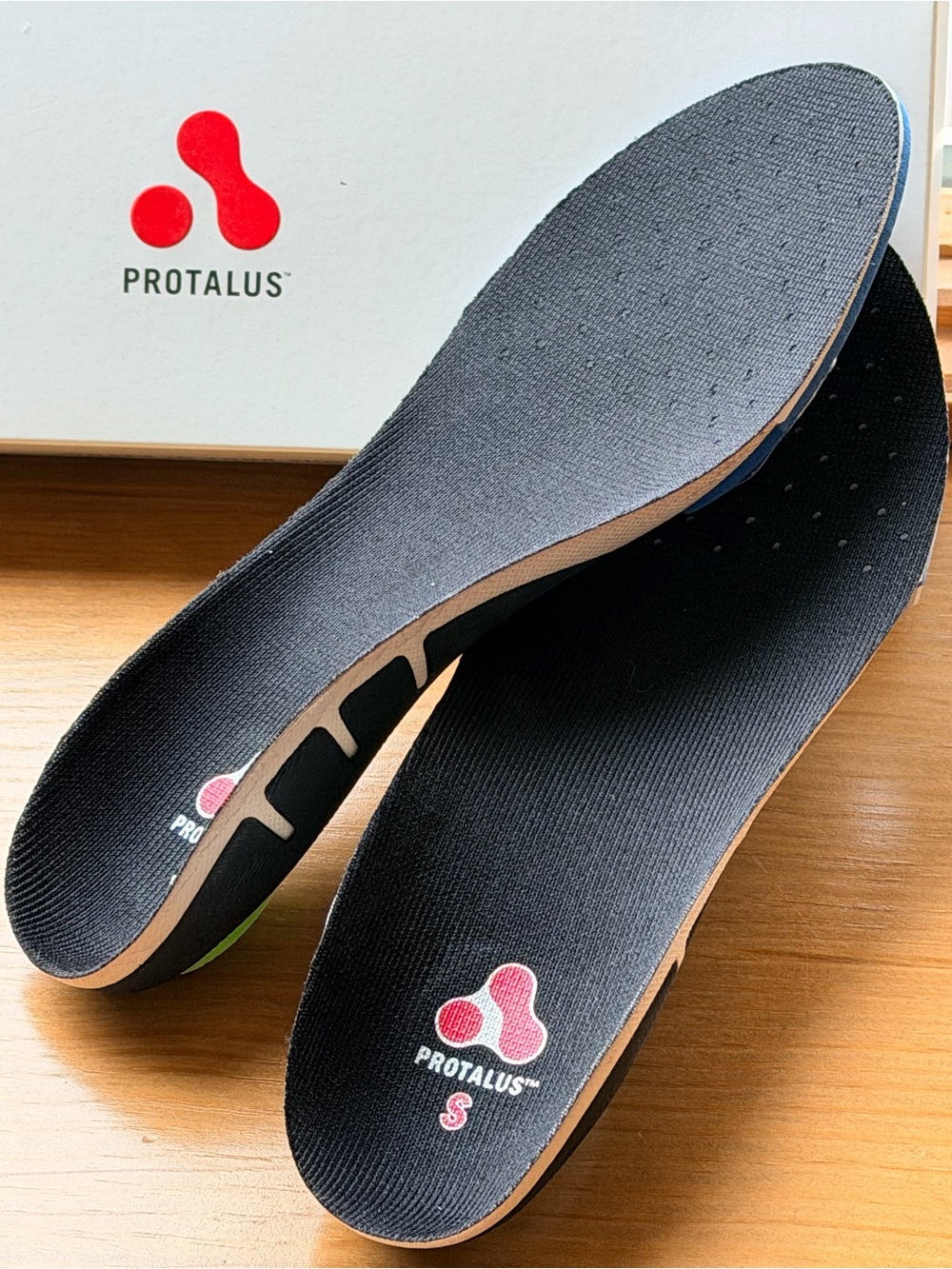 Protalus® Black Comfort Shoe Insoles - Pair